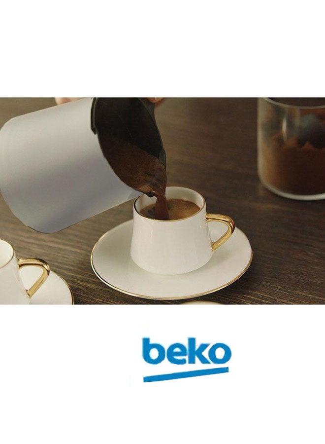 Beko - Replacement Pot For Turkish Coffee Maker 3003750900 Silver/Black - Image 1