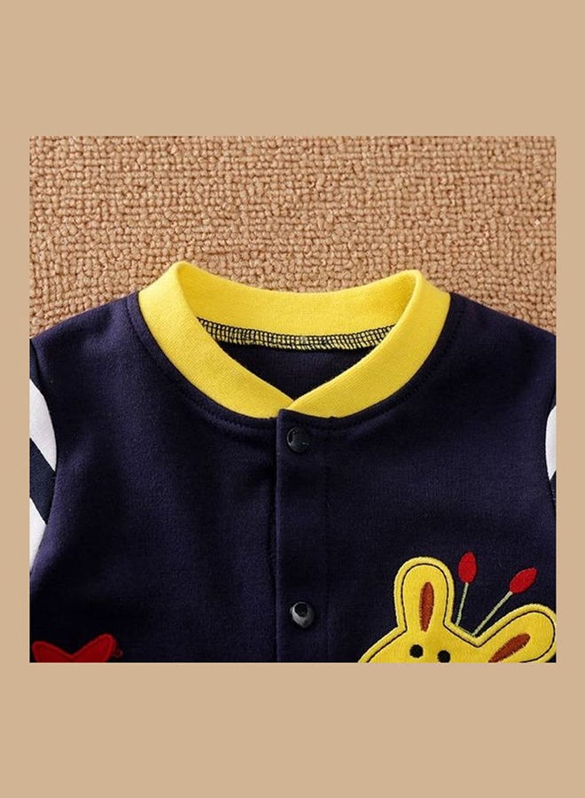 We Happy - Baby Giraffe Romper Multicolour - Image 1
