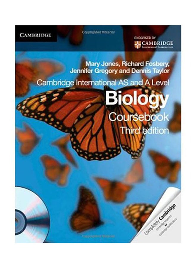 Cambridge International AS And A Level Biology Coursebook Paperback English by Mary Jones - 2012 