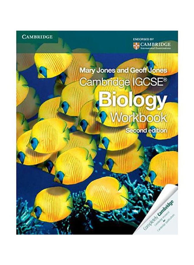 Cambridge IGCSE Biology Workbook Paperback English by Mary Jones - 38535 