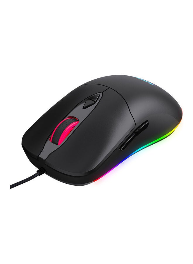 Wired RGB Backlit Gaming Ergonomic Mouse Multicolour - Image 2