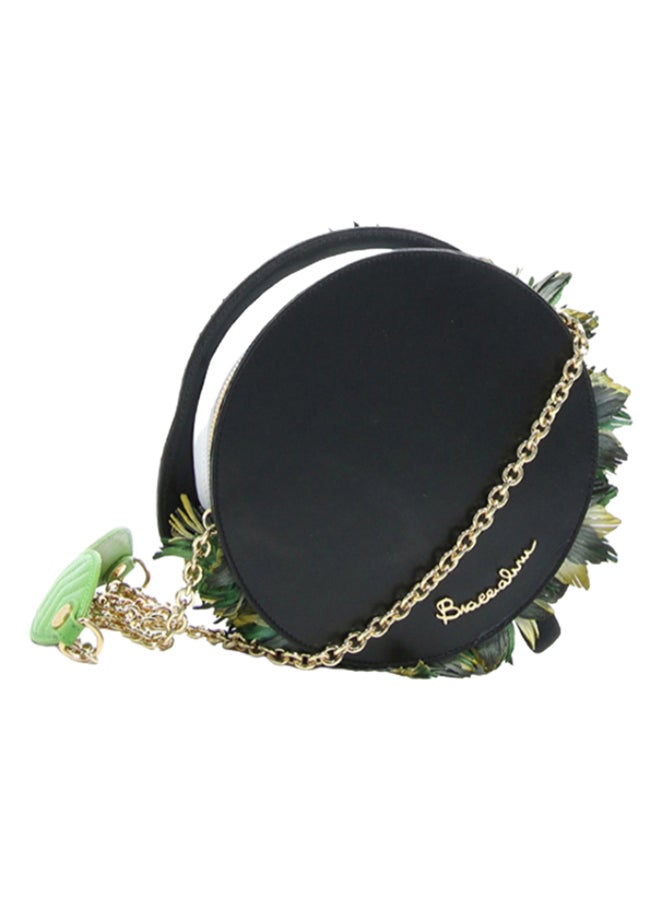 Graziella Braccialini - Temi Floral Bird Detail Crossbody Bag Multicolour - Image 1