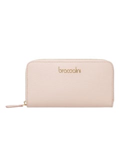 Basic Logo Detail Clutch Light Pink