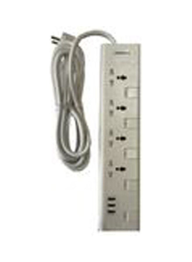 Power Strip - 4 Sockets 3 USB White - v1625663270/N48940307A_2