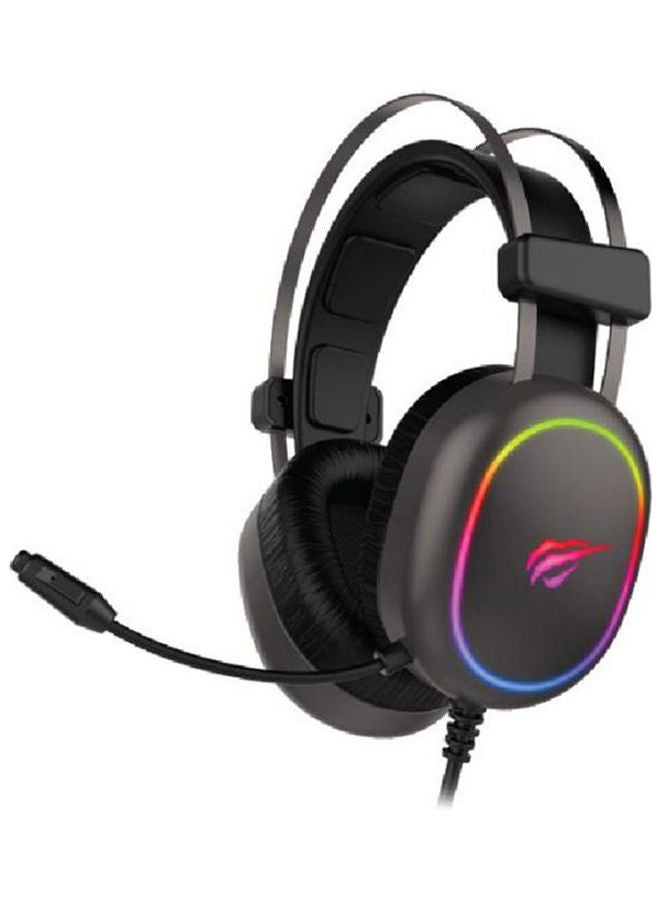 havit - H2016D Wired Gaming Headset For Computer With Led & Noise Cancelling Mic - Image 1