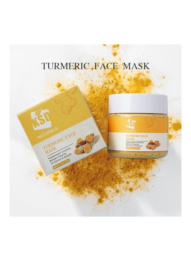 كي إس دي قناع الكركم لتقشير الوجه أصفر 120جرام - Image 5