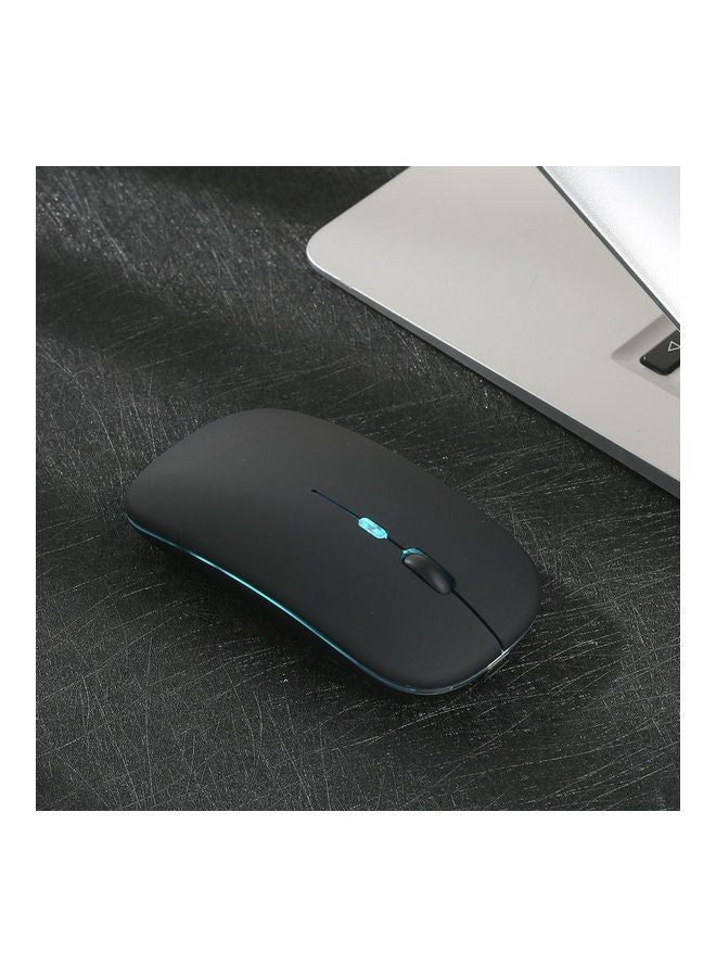 Wireless Rechargeable Slim Mouse Black - Image 3