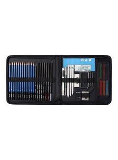 H&B 42-Piece Professional Sketch Pencils Set Multicolour  - Image 1