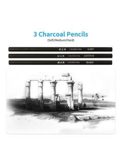 H&B 42-Piece Professional Sketch Pencils Set Multicolour  - Image 3