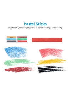 H&B 42-Piece Professional Sketch Pencils Set Multicolour  - Image 4