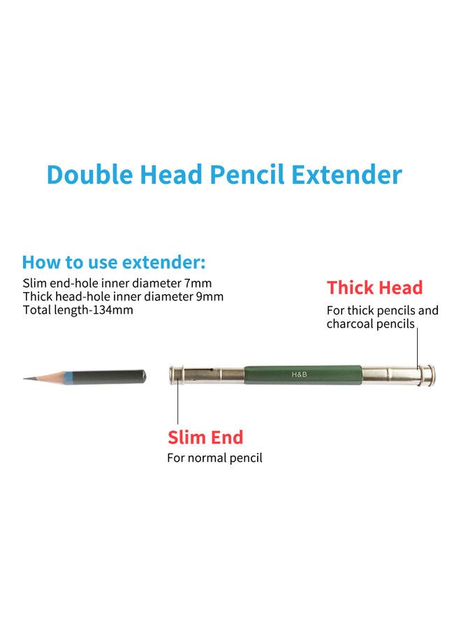 H&B - 42-Piece Professional Sketch Pencils Set Multicolour - Image 1