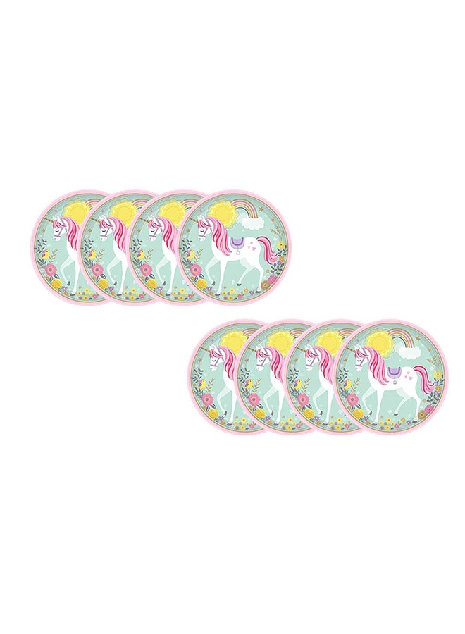 Amscan 8-Piece Magical Unicorn Paper Cups Set - Image 1