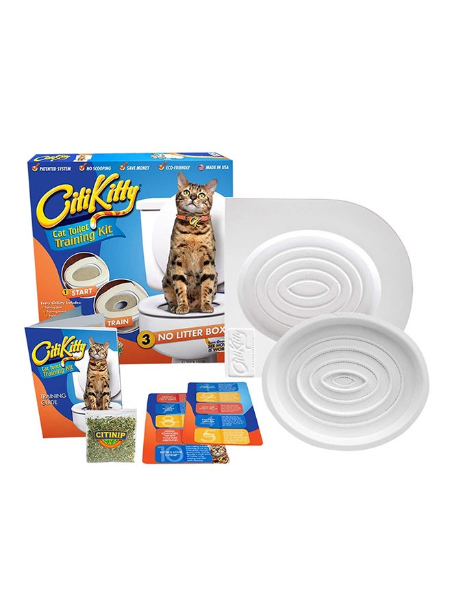 Kitty Toilet Training Kit White ‎350grams
