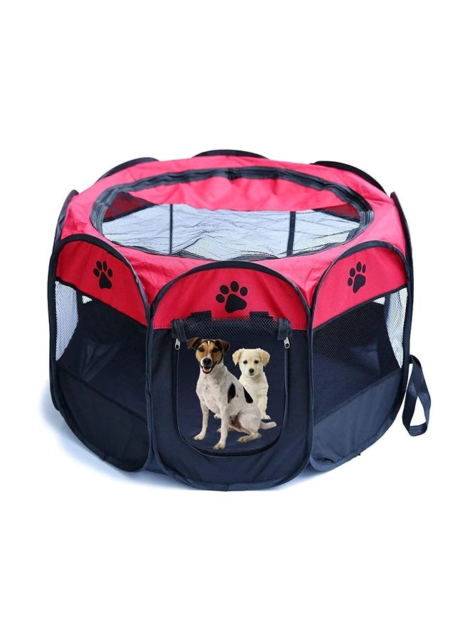 Mumoo Bear Portable Folding Pet Tent Red ‎680grams 