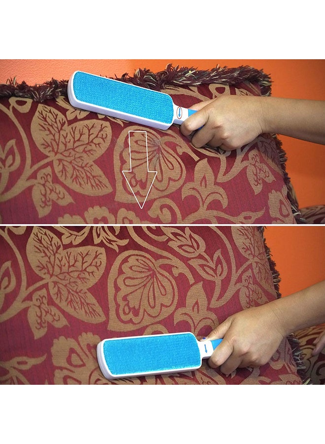 Mumoo Bear Lint Brush-Pet Hair Remover Brush Blue/White ‎130grams - Image 4