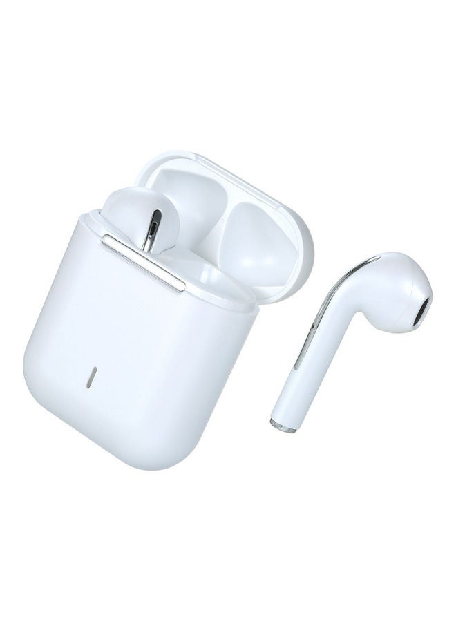 J18 Wireless BT Headphones White - Image 1