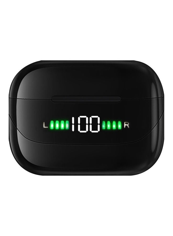بي إس إن إل سماعة أذن داخلية برو 300 TWS تعمل بخاصية البلوتوث مع علبة شحن مزودة بشاشة رقمية تعرض نسبة شحن البطارية أسود - Image 1