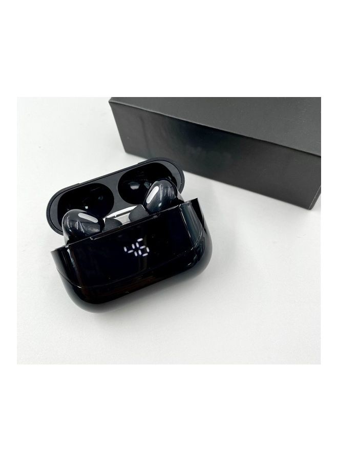 بي إس إن إل سماعة أذن داخلية برو 300 TWS تعمل بخاصية البلوتوث مع علبة شحن مزودة بشاشة رقمية تعرض نسبة شحن البطارية أسود - Image 2