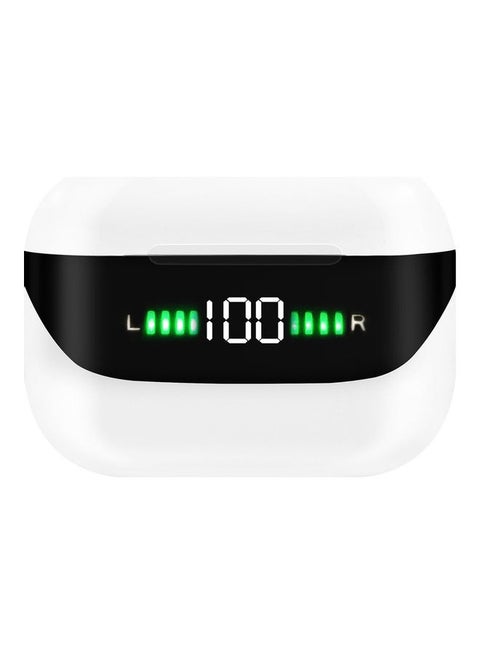 Pro 300 TWS Bluetooth In-Ear Earphones With Battery Display  Charging Case White