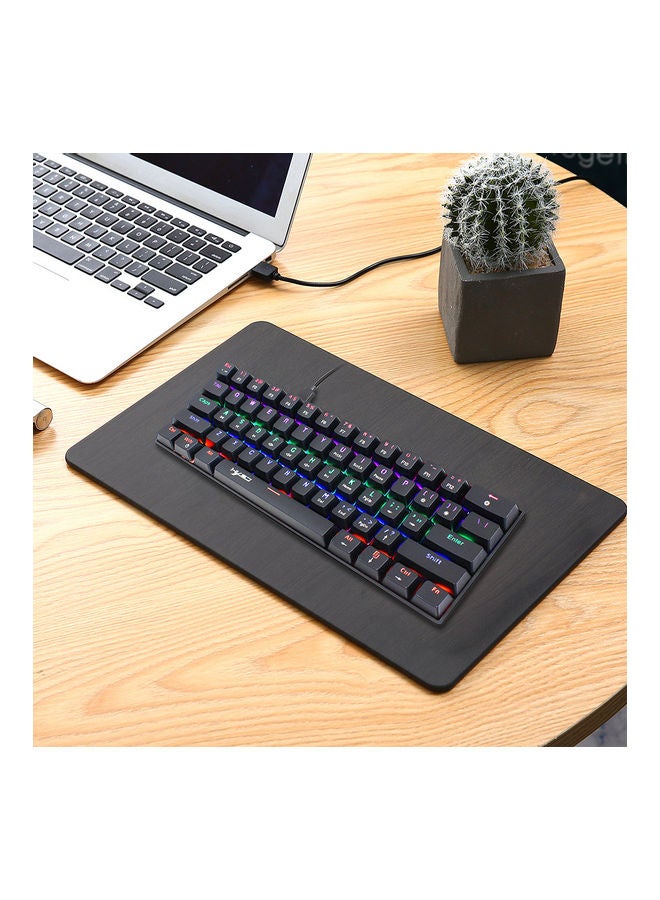 HXSJ - Wired Compact Mechanical Keyboard Multicolour - Image 1