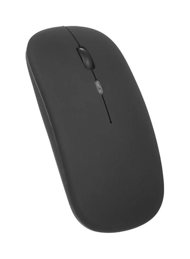 Bluetooth 5.0 Wireless Ergonomic Slim Mouse Black - Image 2