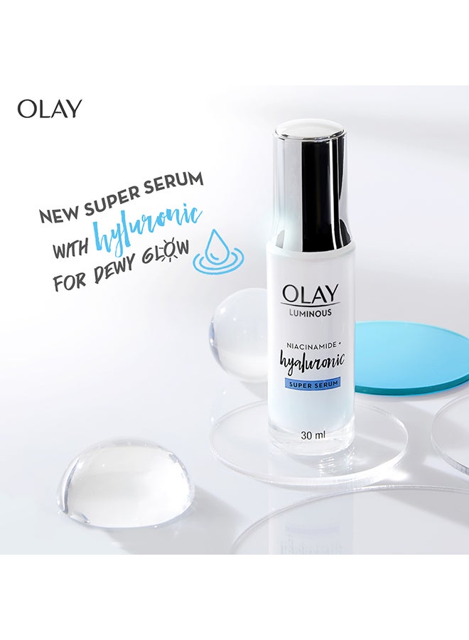 Olay Luminous Serum With Niacinamide And Hyaluronic Acid 30ml  - Image 4
