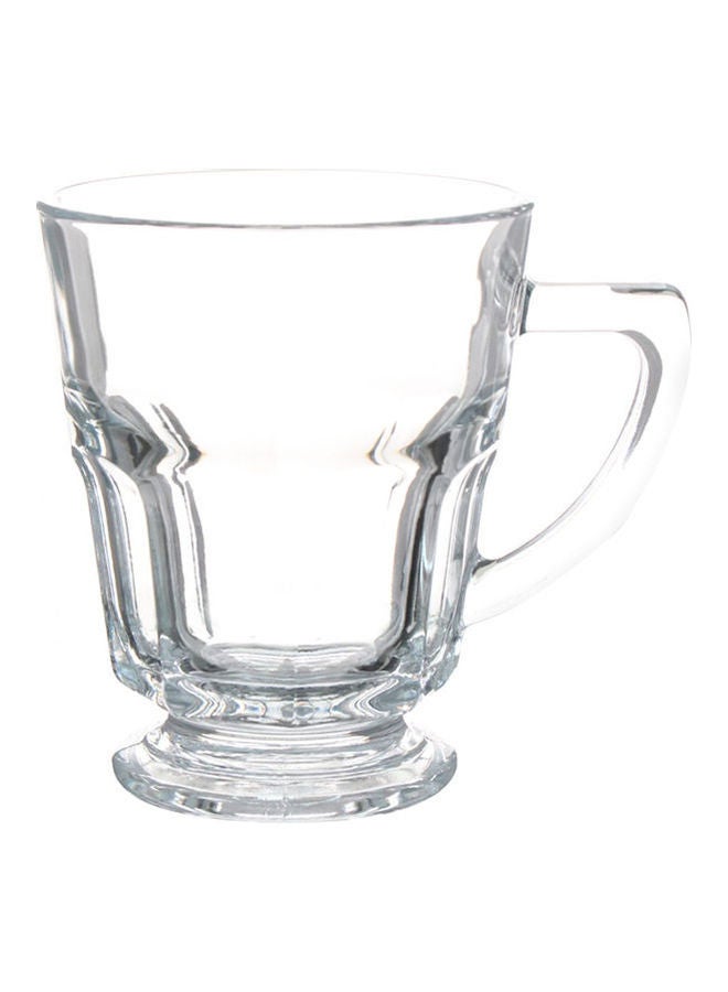 باساباتشي طقم مجات كازبلانكا من الزجاج من 6 قطع شفاف - Image 2