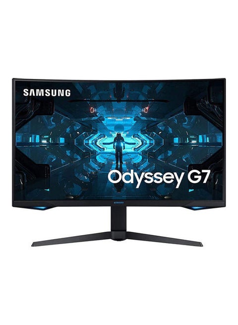 شاشة ألعاب G7 Odyssey مقاس 27 بوصة منحنية 240 هرتز 1 مللي ثانية QLED