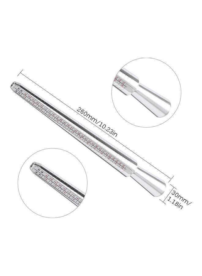 Gauge And Ruler For Ring Size Measurement Set Silver - v1625681309/N48953257A_7