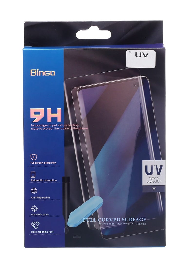 Bingo UV Full Curved Surface Screen Protector For Samsung Galaxy S21 Ultra Clear  - Image 1