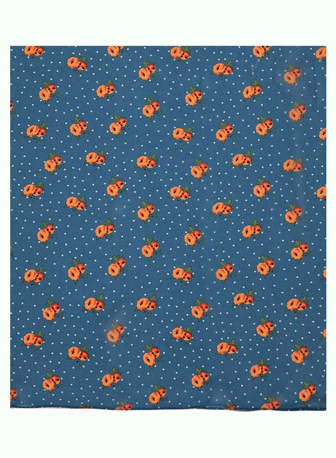 Tie Shop - Stylish Printed Crepe Chiffon Scarf Multicolour - Image 1