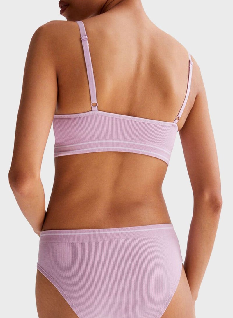 UNDIZ - Seamless Bra Purple - Image 1