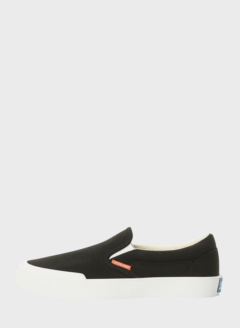 JACK & JONES - Men's Oroson Low Top Sneakers Black - Image 1