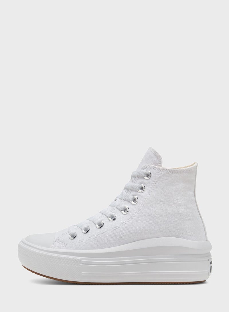 CONVERSE Chuck Taylor All Star Move Sneakers White - Image 2