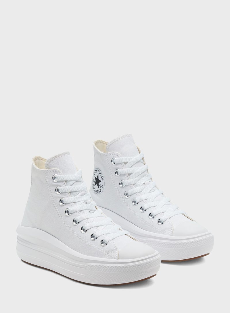 CONVERSE Chuck Taylor All Star Move Sneakers White - Image 3