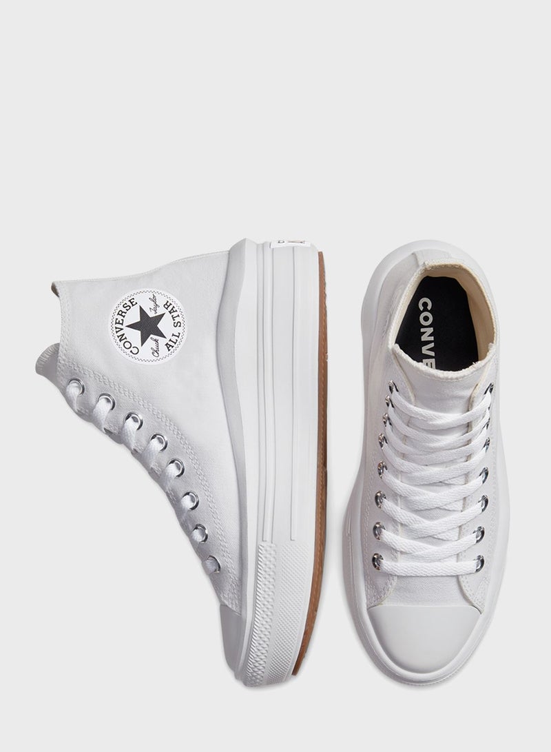CONVERSE Chuck Taylor All Star Move Sneakers White - Image 4
