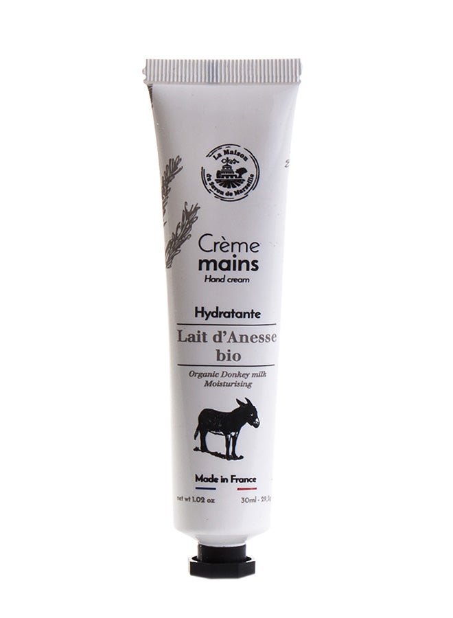 La Maison du Savon de Marseille Donkey Milk Hand Cream Tube White 30ml 