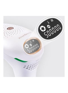 KinseiBeauty Silky Smooth Hair Removal Epilator White/Gold  - Image 4