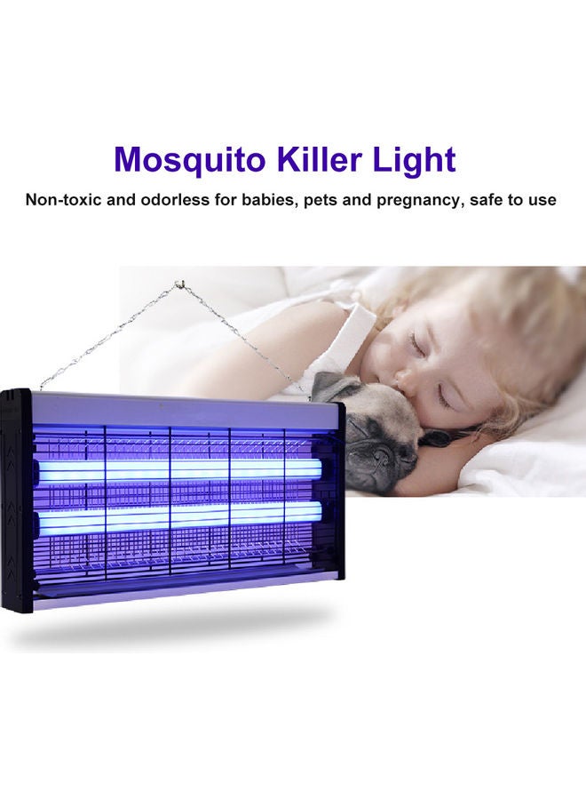 Generic - Bug Zapper Mosquito Repellent Killer Portable Electric Light Blue - Image 1
