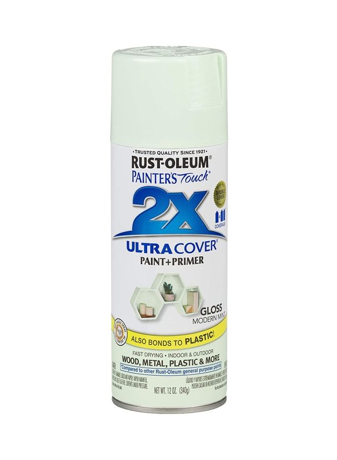 RUST-OLEUM 2X Ultra Cover Spray Paint Modern Mint  - Image 1