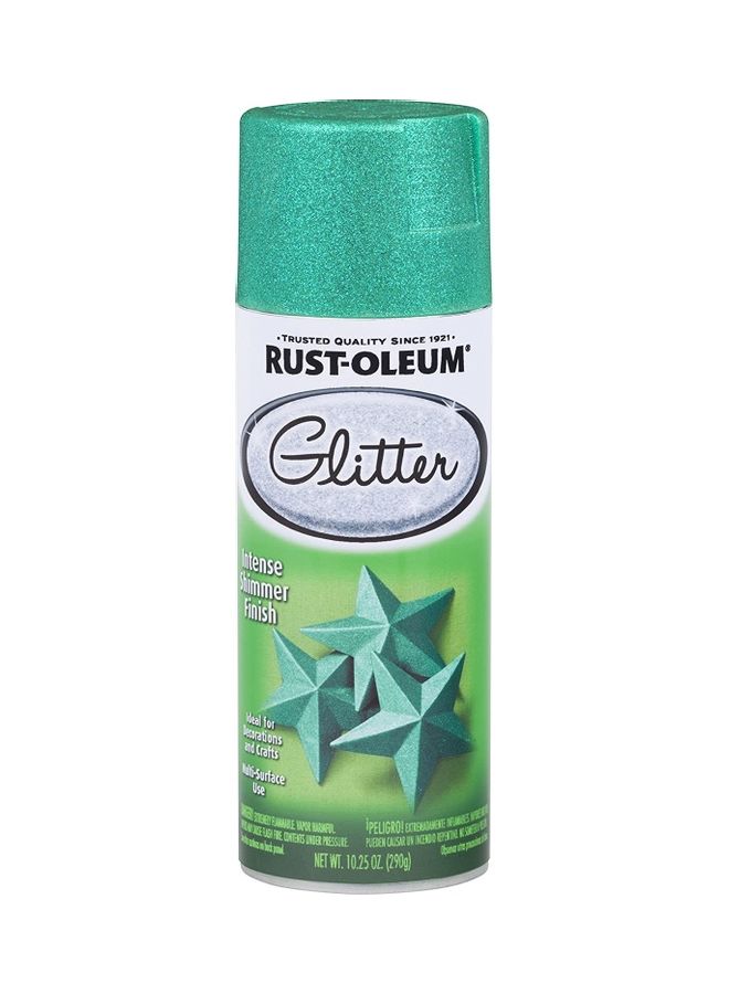 RUST-OLEUM Specialty Glitter Spray Turquoise  - Image 1
