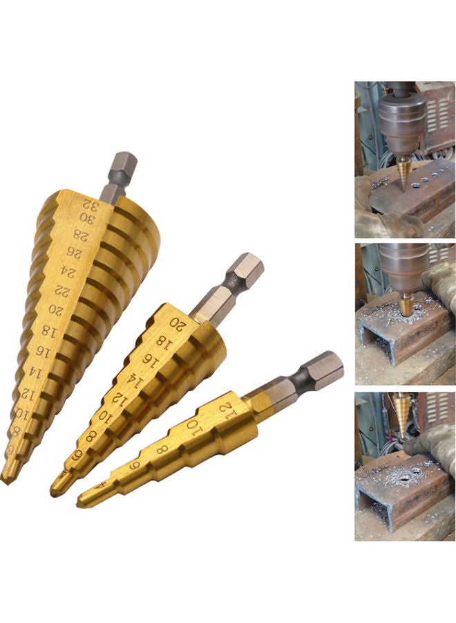 Hss Step Drill Bit Gold 6.50cm - Image 5