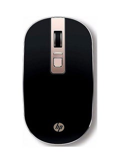 S4000 Wireless Mouse 2.4GHz Wireless Silent Portable Silm 1600dpi Laptop Optical Mice Black/Gold - v1625724431/N48954734A_1