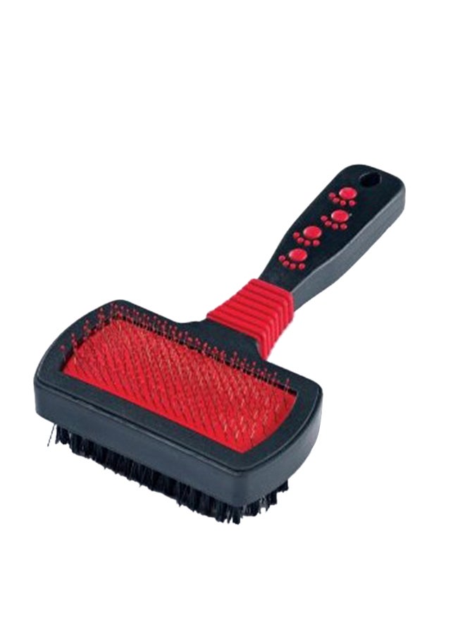 Slicker Brush Red/Black