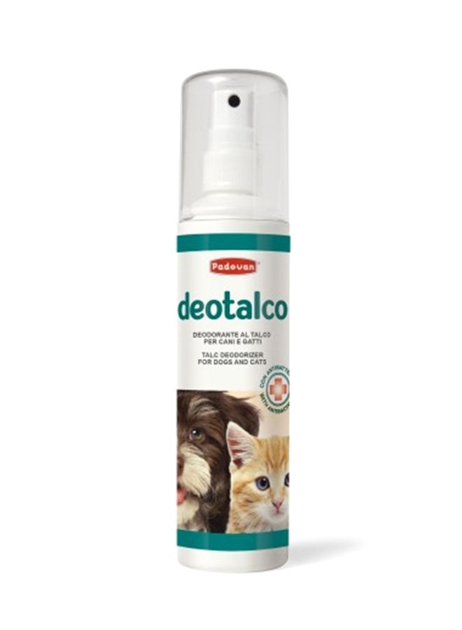 Padovan - Talc Deodorizer With Antibacterial Agent Deotalco Spray For Pet 125ml - Image 1