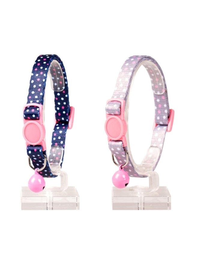 Duvo Cat Collar Dots Nylon Assorted One Size 