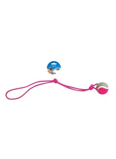 Knotted Rope Soft And Durable Cotton Loop Tennis Tug Toy Multicolour