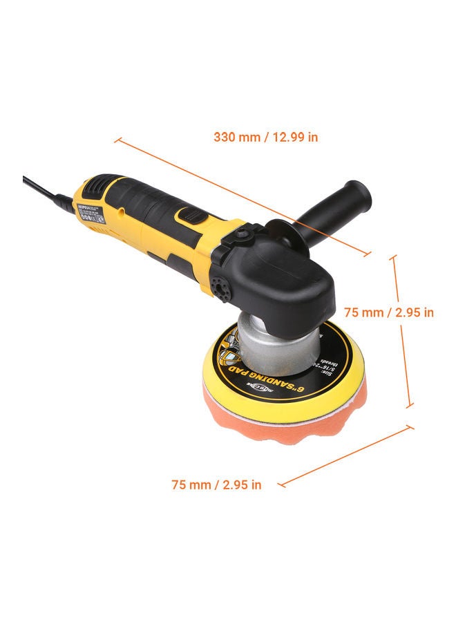 KKmoon Electric Polisher Black/Yellow - Image 2