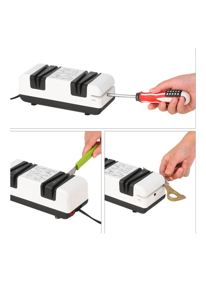 Professional Electric Knife Sharpening Machine White  - Image 4