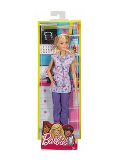 Barbie Careers Nurse Doll ‎4.75 x 11.43 x 32.39cm  - Image 1